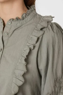 New Neo Noir Petrine Embroidery Blouse 161136 627
