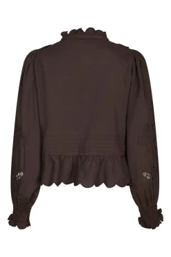 Outlet Neo Noir Petrine Embroidery Blouse 161136 676