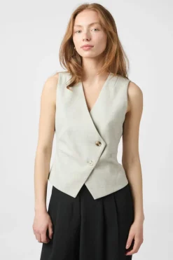 Sale Neo Noir Philippe Melange Waistcoat 165300 194