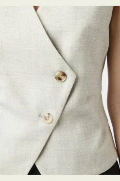 Sale Neo Noir Philippe Melange Waistcoat 165300 194