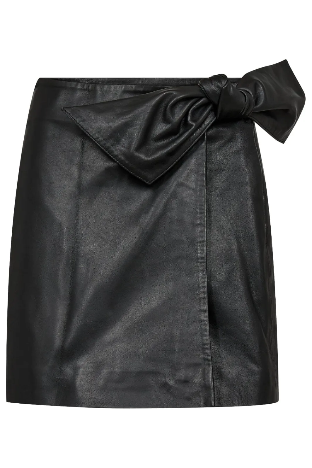 Co´Couture Phoebecc Leather Bow Skirt 34165 96 Black