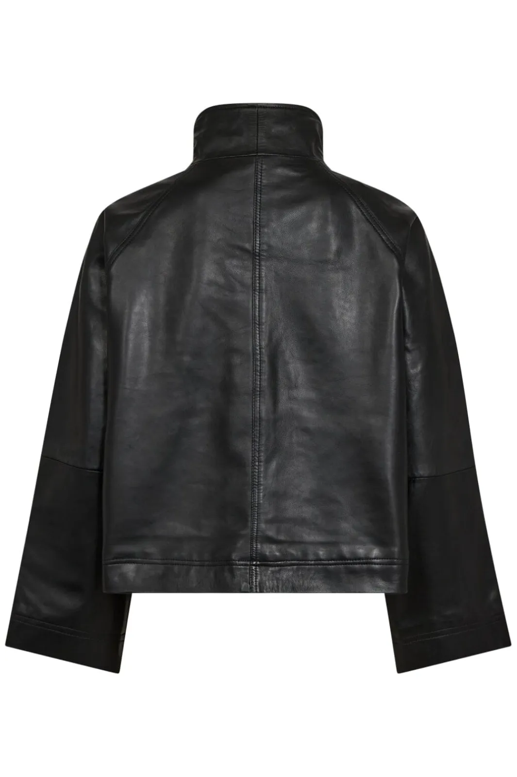 Best Co´Couture Phoebecc Leather Box Jacket 30260 96 Black