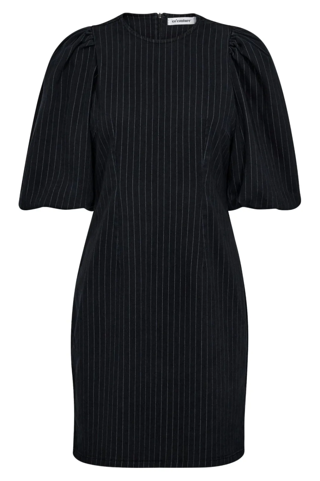 Co´Couture Pincc Wide Crop Puff Dress 36380 96 Black