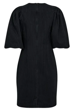 Co´Couture Pincc Wide Crop Puff Dress 36380 96 Black