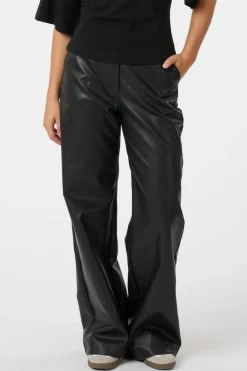 Online Neo Noir Pinur Faux Leather Pants 164609 100