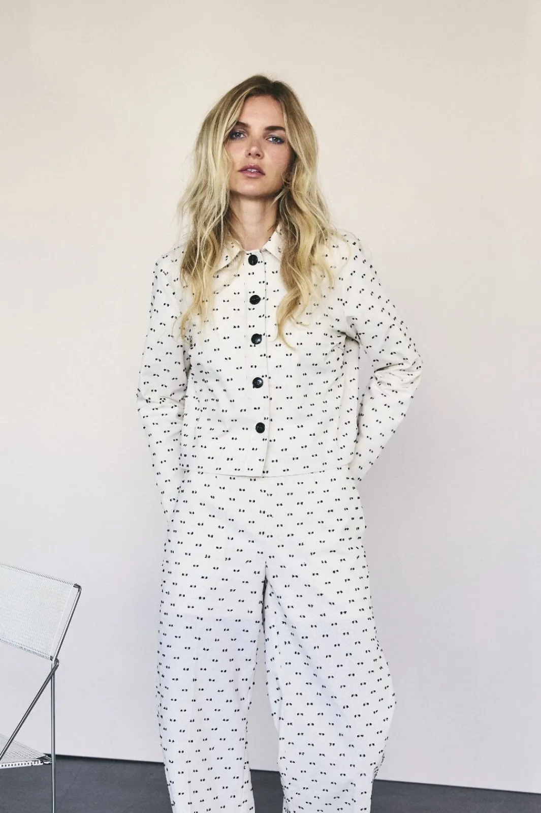 New Co´Couture Pixiecc Crop Jacket 30277 11 Off White