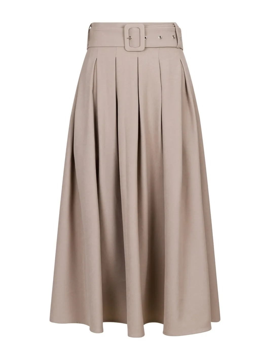 Valentin Studio Pleated Skirt Sand