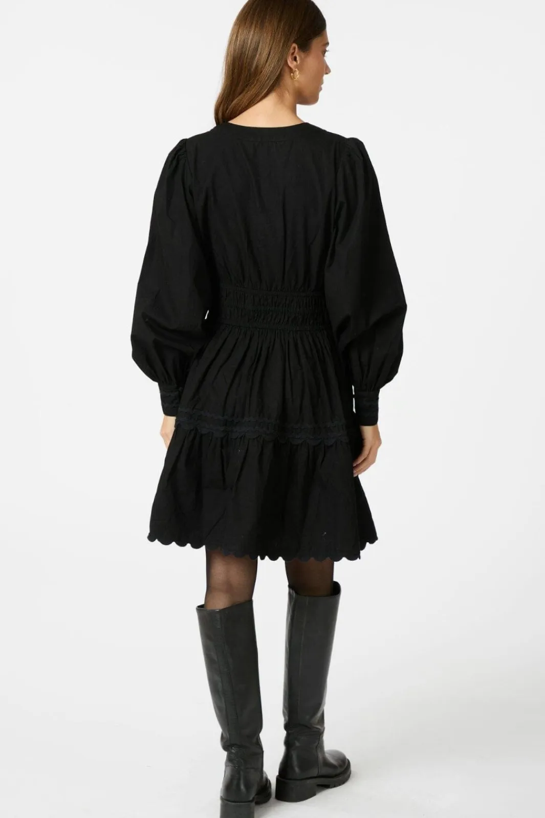 Clearance Neo Noir Polaris C Poplin Dress 164601 100