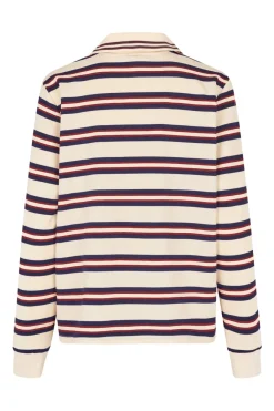 Hot MbyM Polla-M S87 Navy Bordeaux Stripe