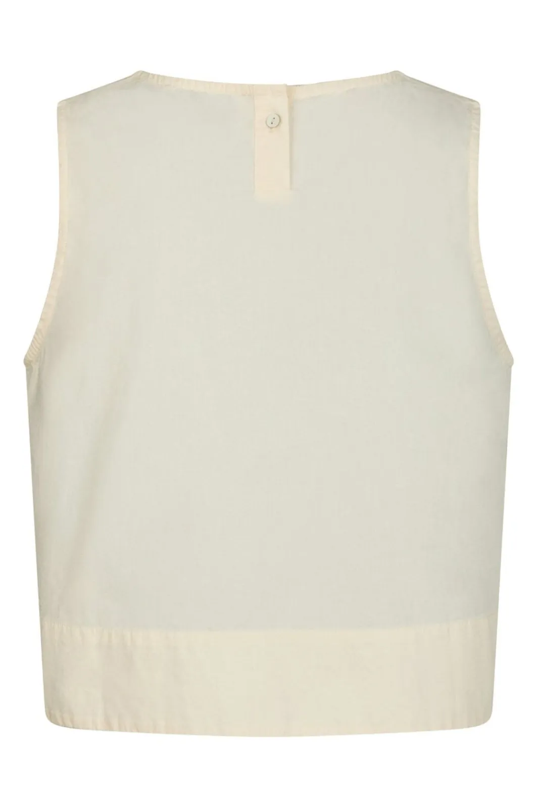 Online Neo Noir Polly C Poplin Top Light Yellow