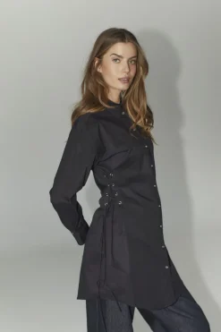 Outlet Co´Couture Poppycc Eyelet Tie Shirt Dress 36525 96