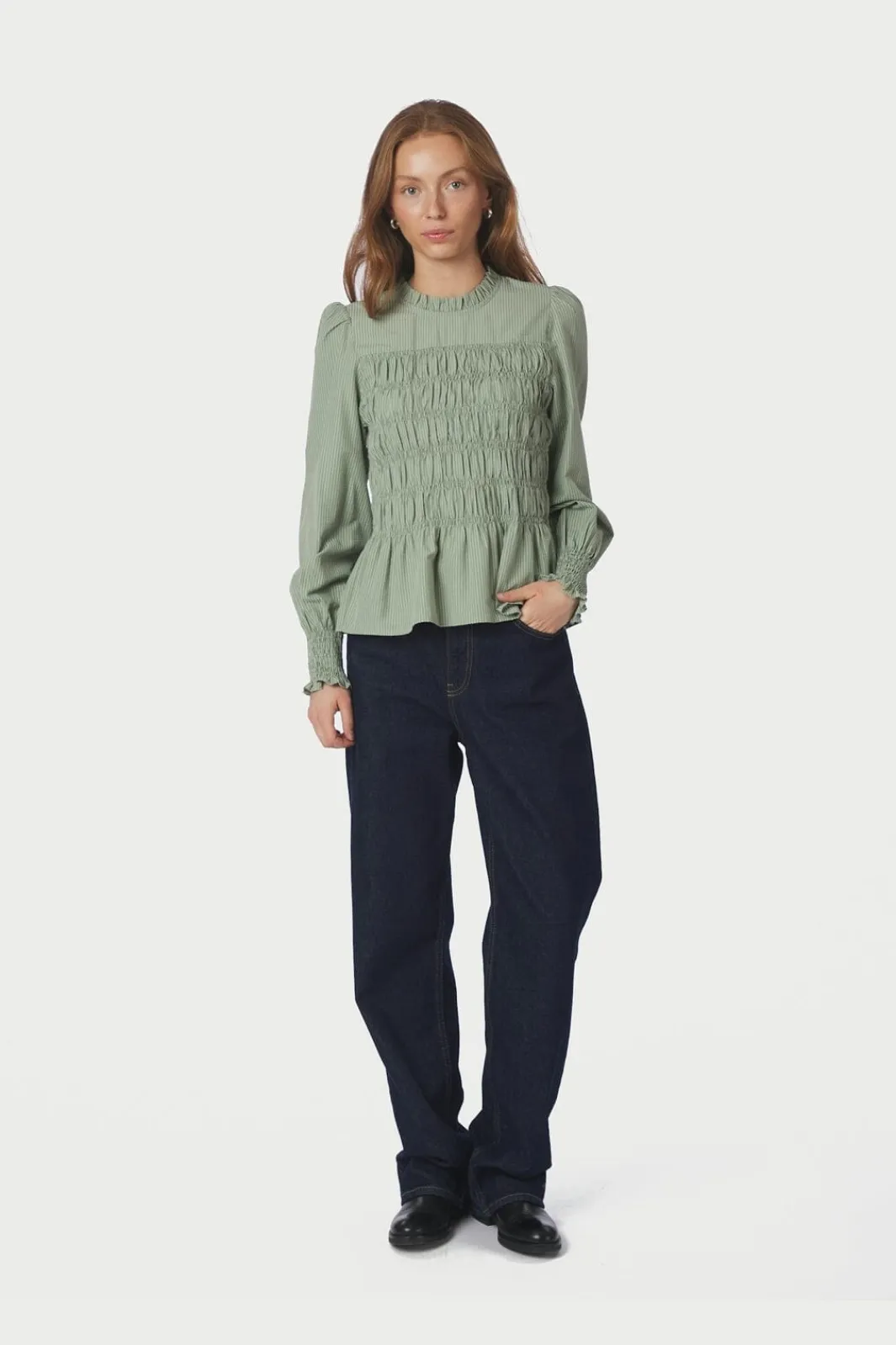 New Neo Noir Possa Stripe Blouse 167260 723
