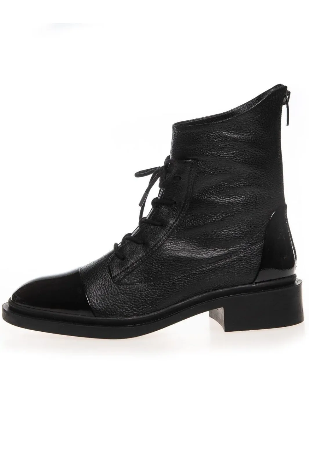 Online Copenhagen Shoes Power 00010 Black W/Patent Toe