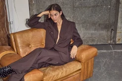 Best Haute L'Amitié Premiere Plain Pant HL10045 Mocca