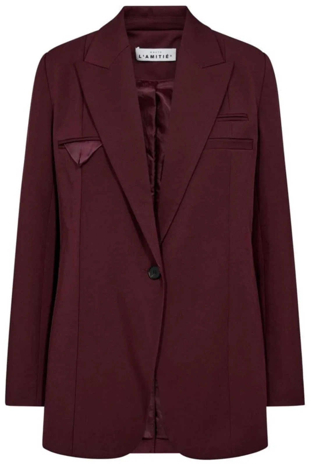 Sale Haute L'Amitié Premiere Single Blazer HL10002 Amarone
