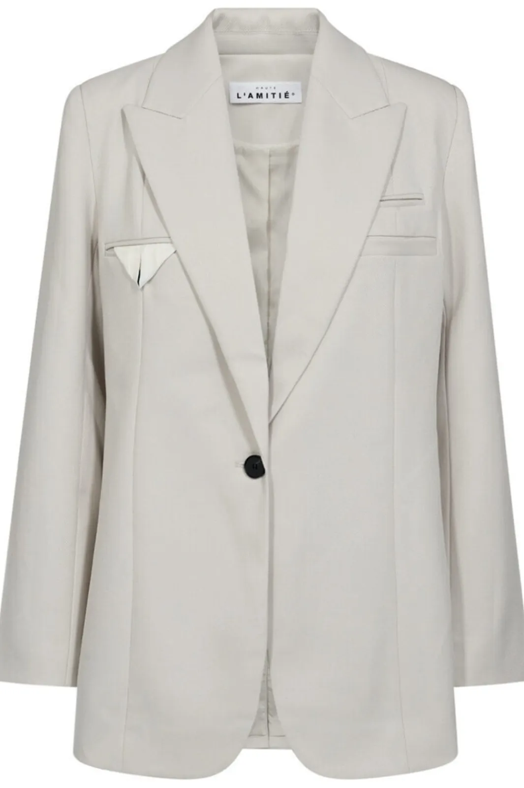 Best Haute L'Amitié Premiere Single Blazer HL10002 Pearl