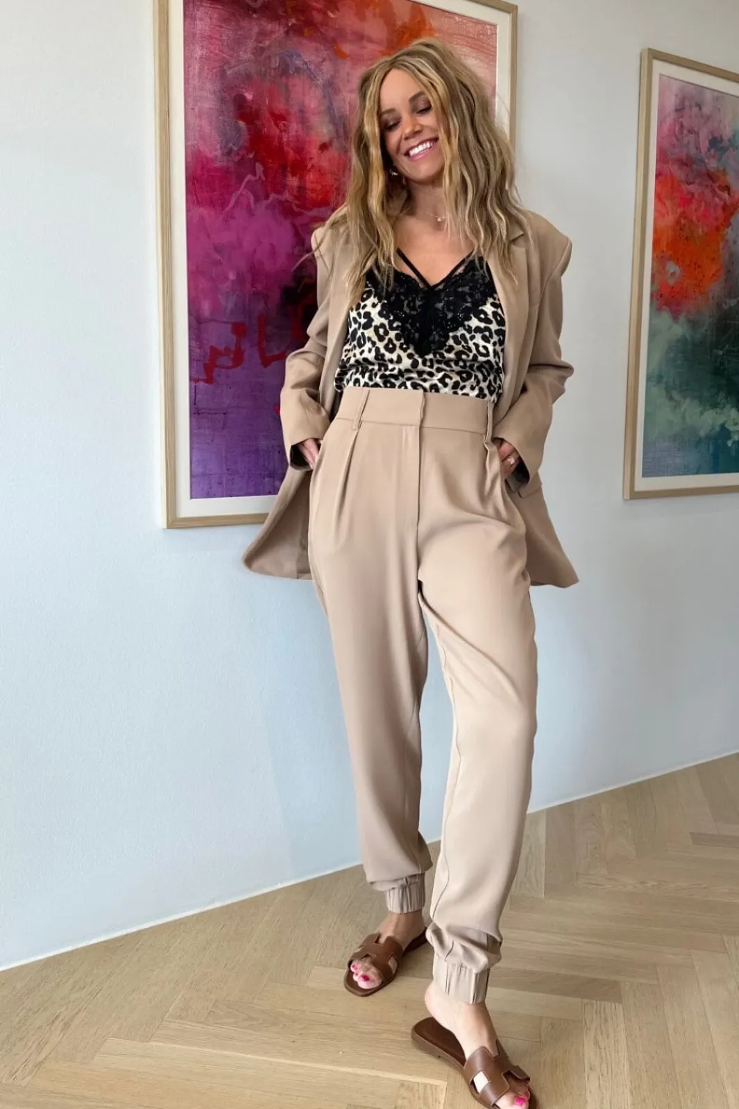 Valentin Studio Pretty Pants Camel