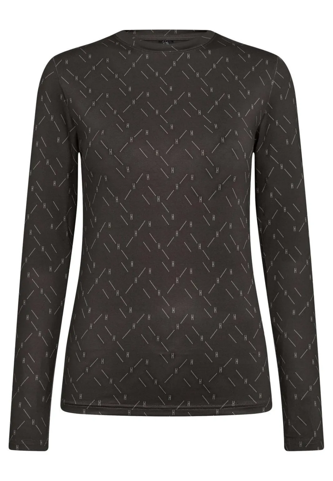 Hot Hype The Detail Printed Blouse 40 Brun