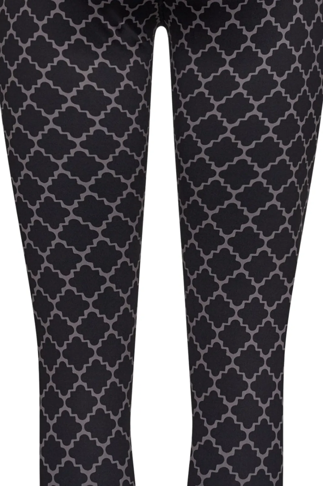 Hype The Detail Printed Legging 200-21 37 Sort