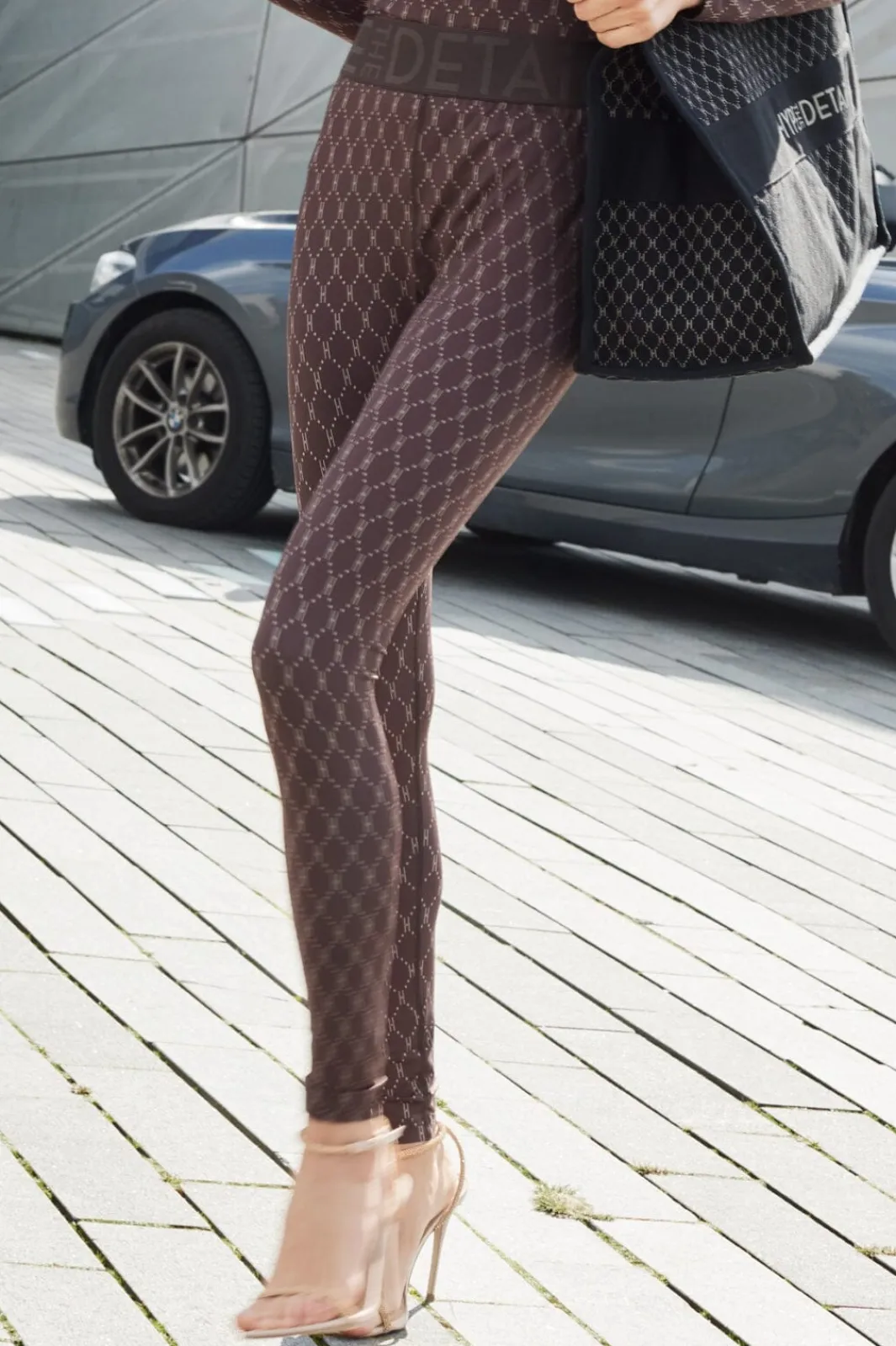 New Hype The Detail Printed Legging 200-21 43 Brun