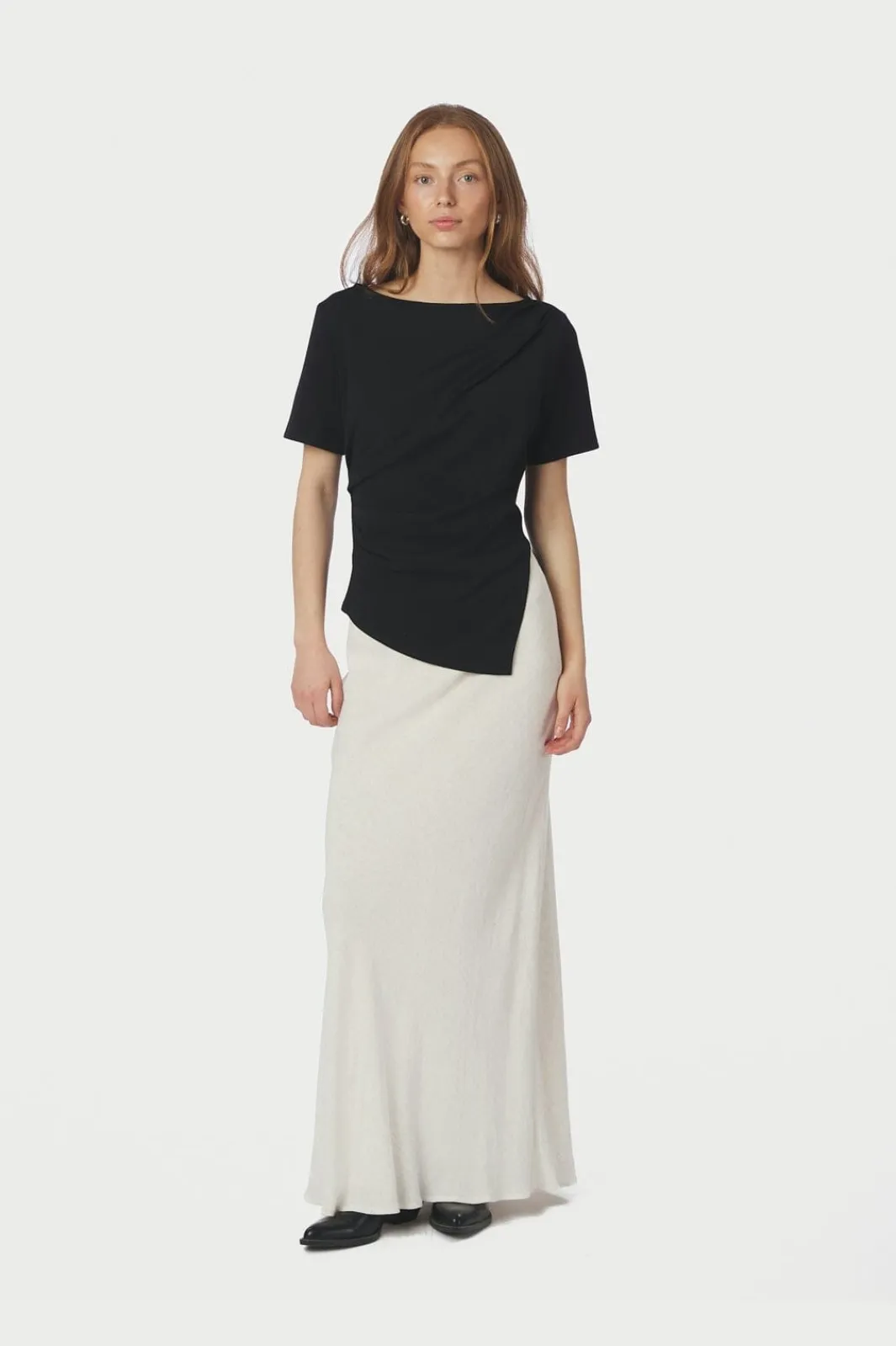Online Neo Noir Rasmine Soft Blouse 165739 100