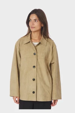 New Neo Noir Ravina Faux Suede Jacket 167352 213