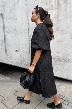 Outlet Noella Reno Pastis Long Dress 004 Black