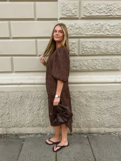 Best Noella Reno Pastis Long Dress 12440016 674 Chocolate