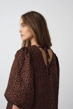 Best Noella Reno Pastis Long Dress 12440016 674 Chocolate