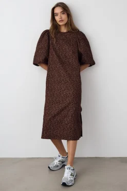 Best Noella Reno Pastis Long Dress 12440016 674 Chocolate
