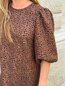 Best Noella Reno Pastis Long Dress 12440016 674 Chocolate