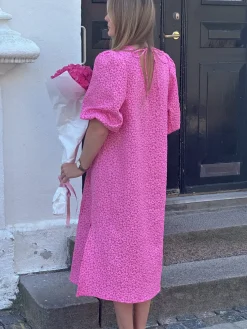 Clearance Noella Reno Pastis Long Dress 11610005 031 Bright Pink