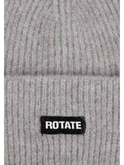Hot Rotate Rib Knit Beanie 115259039 ALLOY