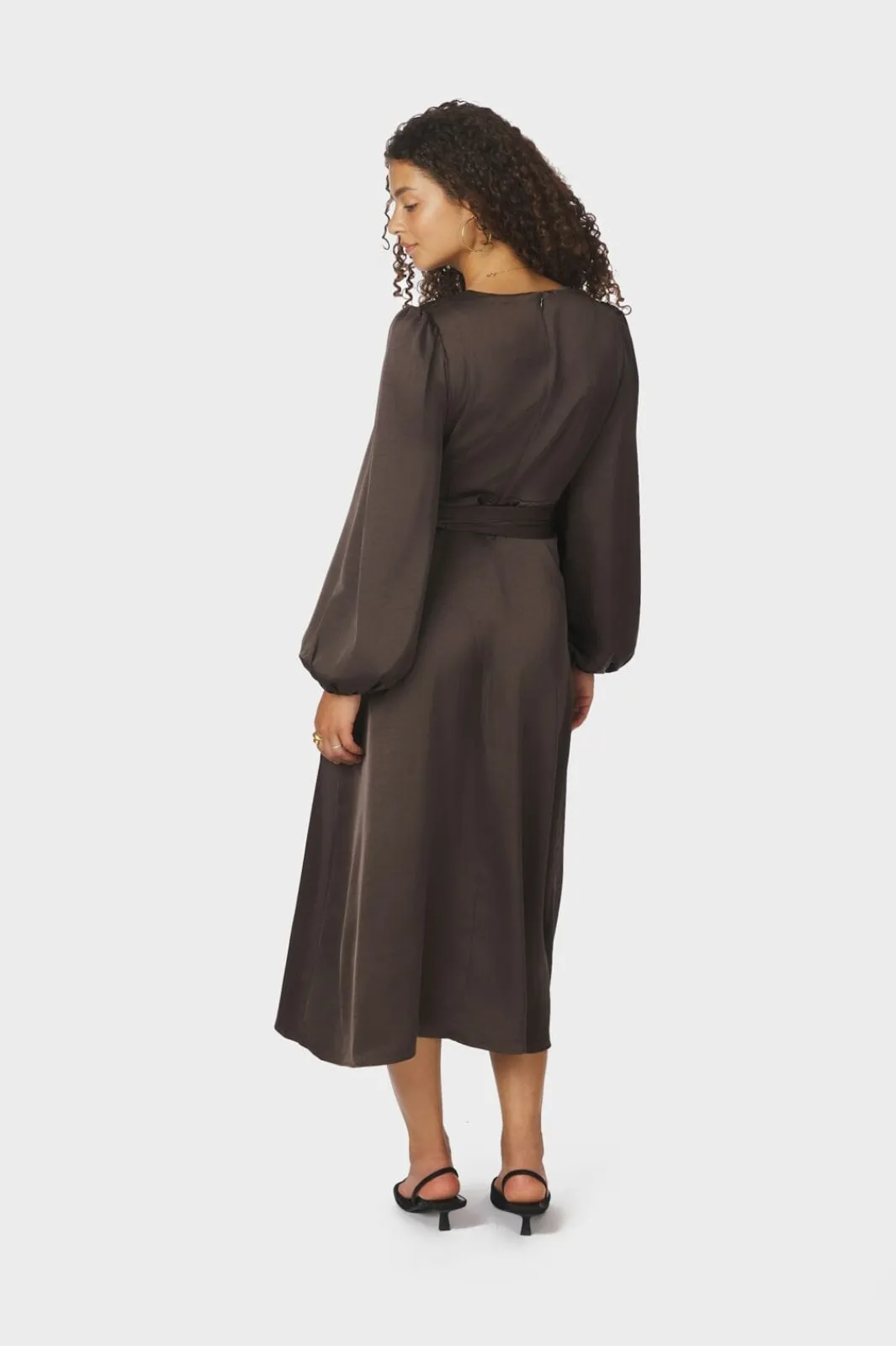 New Neo Noir Rimini Heavy Sateen Dress 163039 676
