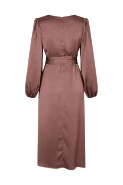 Clearance Neo Noir Rimini Heavy Sateen Dress 163039 393