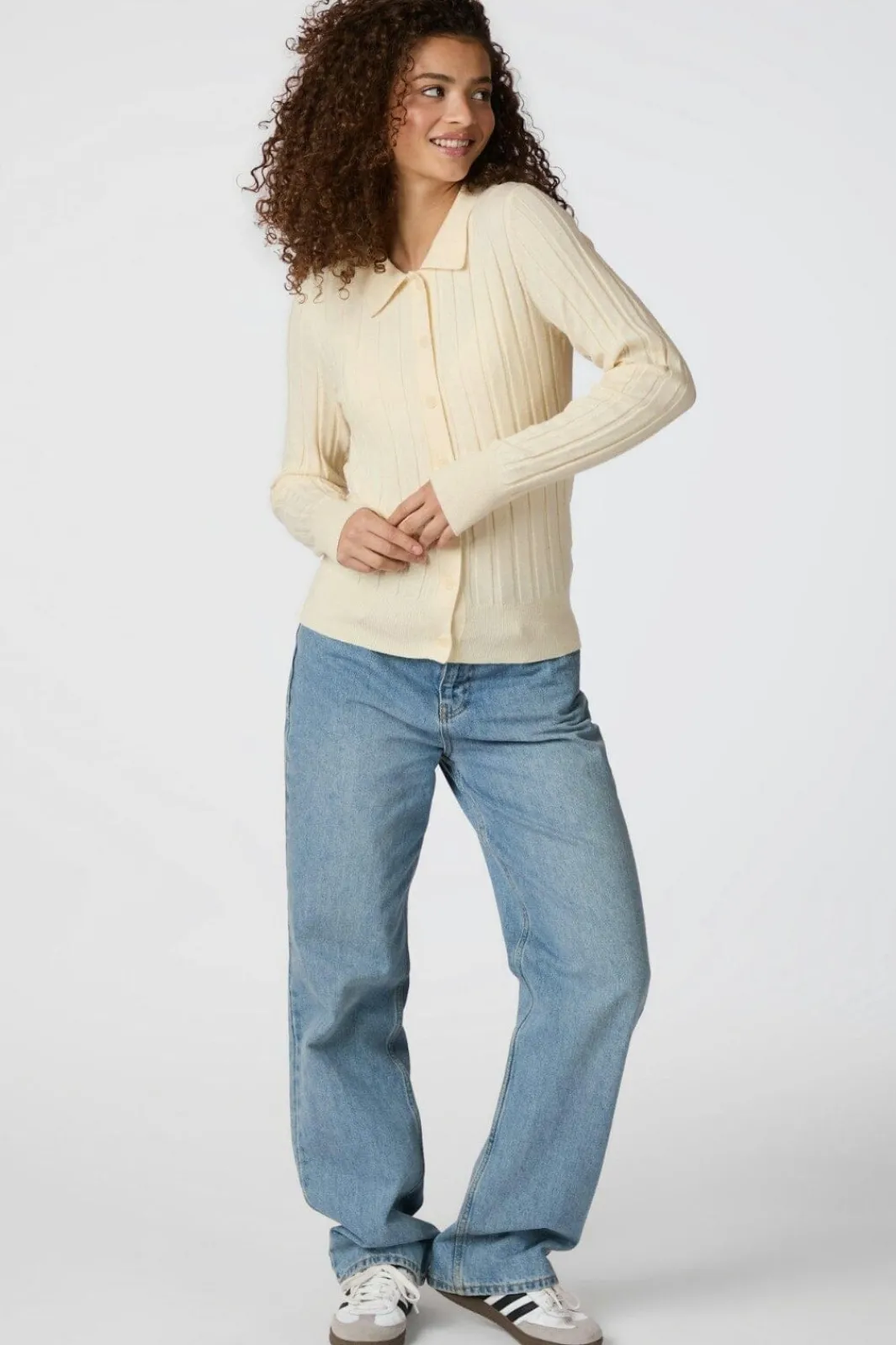 Clearance Neo Noir Rio Solid Knit Cardigan 164579 191