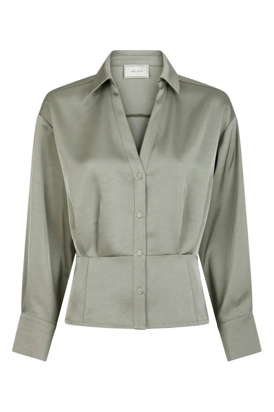 Best Neo Noir Risisa Heavy Sateen Shirt 164052 627