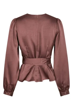 Sale Neo Noir Rista Heavy Sateen Blouse 164803 393
