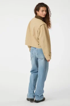 Outlet Neo Noir Rivera Canvas Boxy Jacket 164402 213