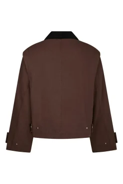 Clearance Neo Noir Rivera Canvas Boxy Jacket 164402 210