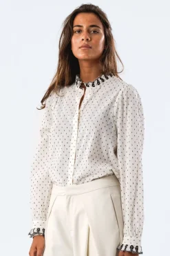 Best Lollys Laundry Riverll Shirt Ls 02 Creme