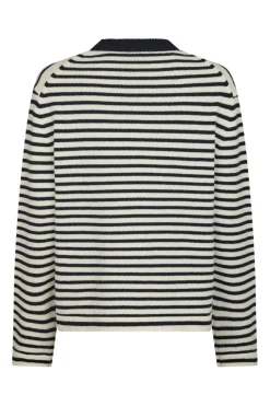 Outlet Neo Noir Rivi Stripe Knit Sweater 164957 764