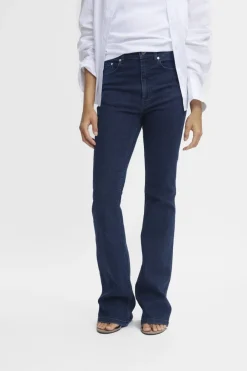 Outlet Gestuz Rivygz Flared Jeans 104610 Dark Blue Washed