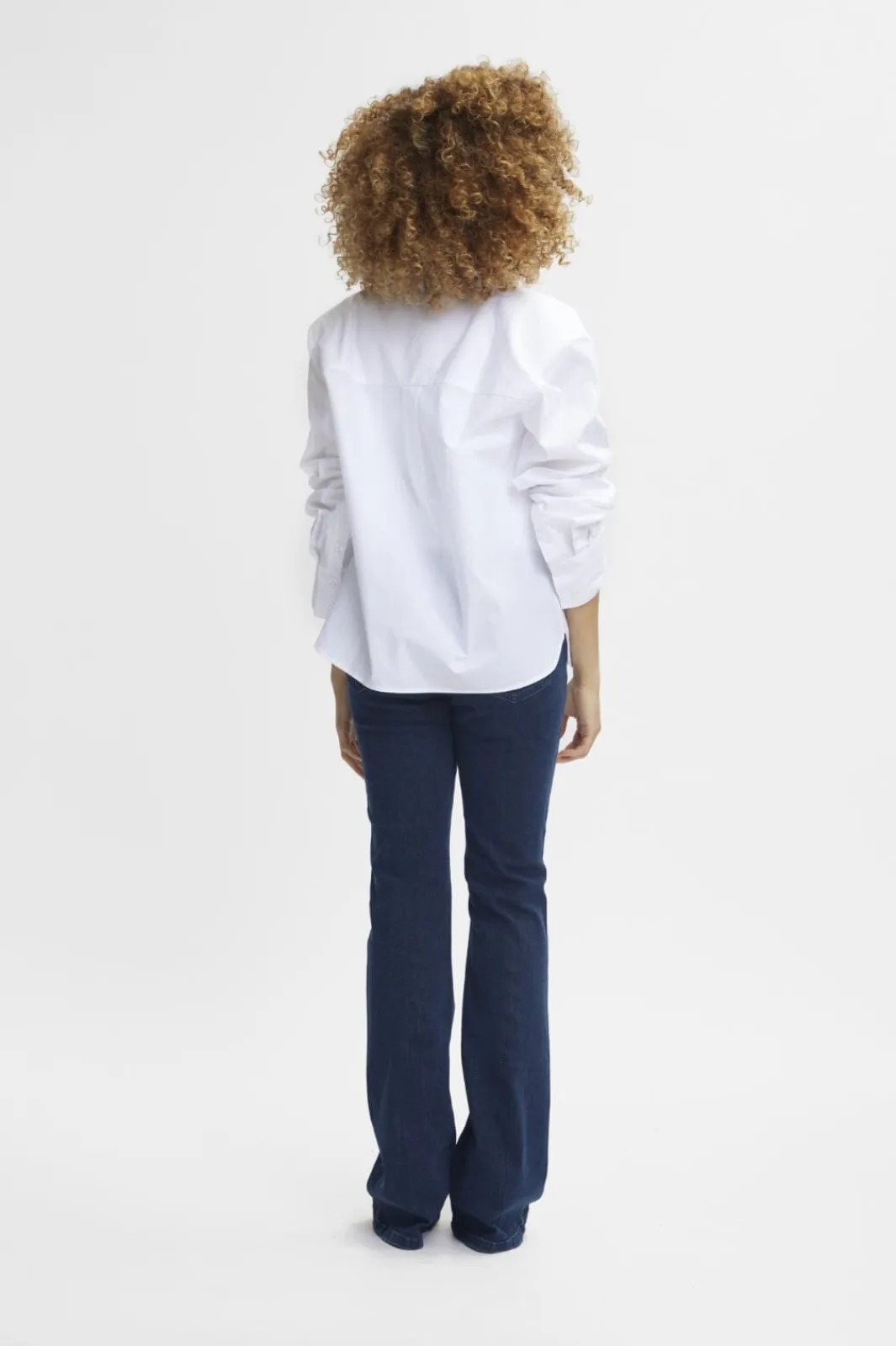 Outlet Gestuz Rivygz Flared Jeans 104610 Dark Blue Washed