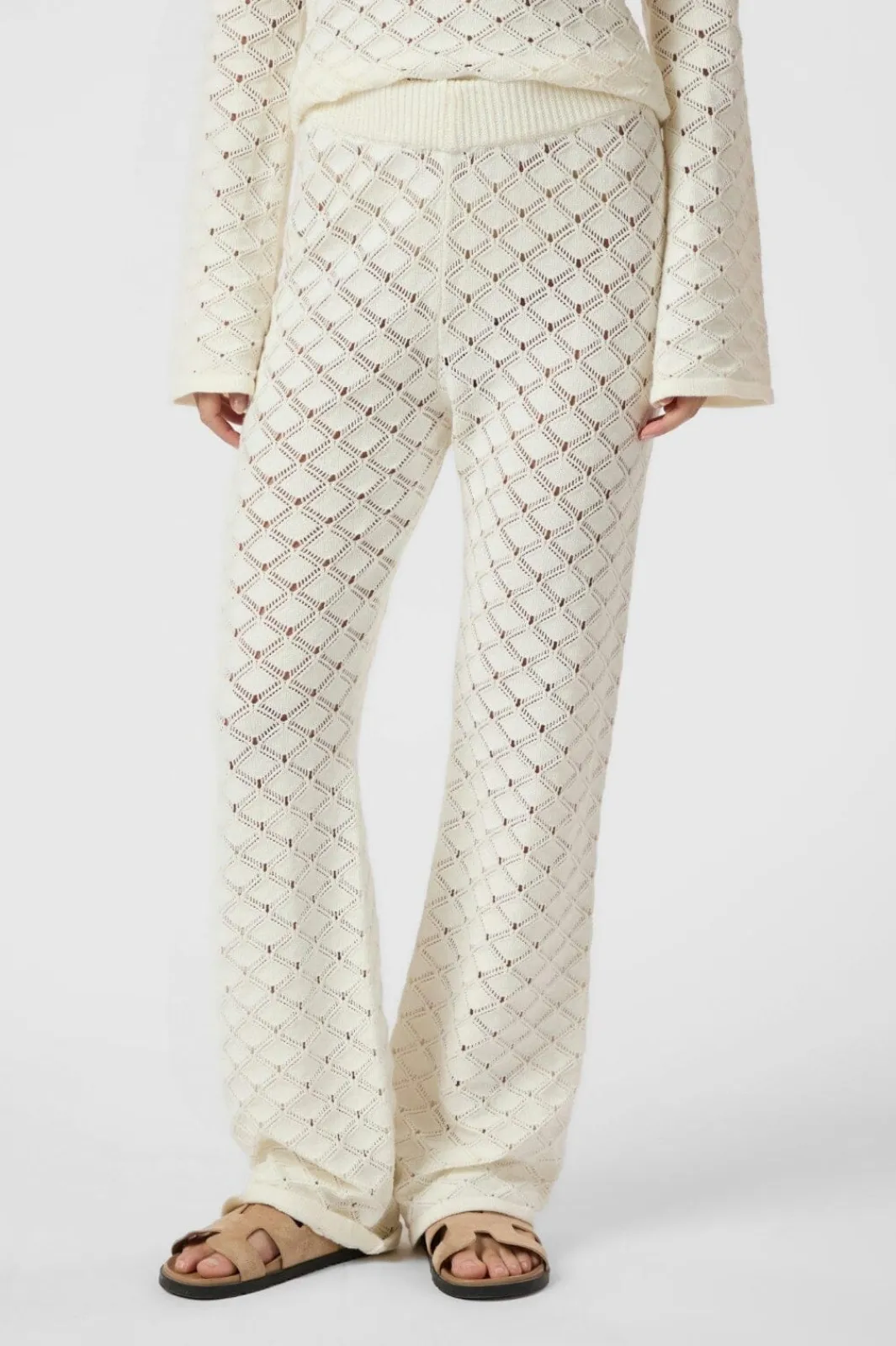 Sale Neo Noir Rizzy Crochet Pants 165218 121