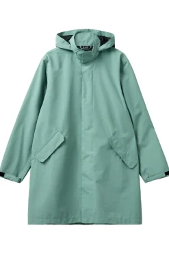 Outlet H2O Rømø Logo Lw Rain Long Jacket 100982 3008