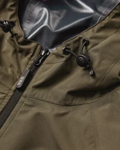 H2O Rømø Lw Rain Jacket Packable 3553 Dusty Oak