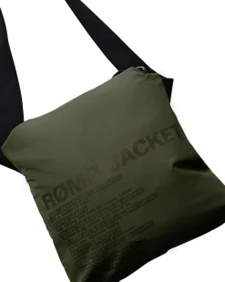 Outlet H2O Rømø Lw Rain Jacket Packable 3020 Army