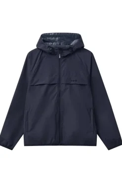 Outlet H2O Rømø Lw Rain Jacket Packable 2500 Navy
