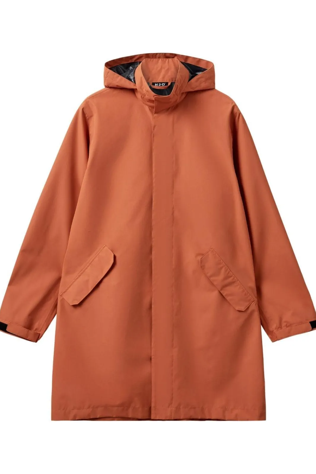 Sale H2O Rømø Lw Rain Long Jacket 2047 Autumn Leaf